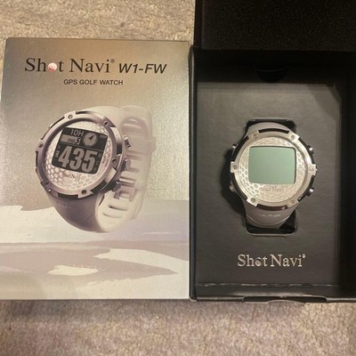 Shot Navi　W1-FW Shot Navi W1-FW Golf GPS Watch with Cable Used | eBay
