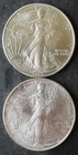 1993 and 1995 $1 American Silver Eagle Dollars