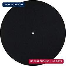 Record Player Mat, 12in Anti-Slip  Anti-Static Felt Record Pad Turntable Slipma