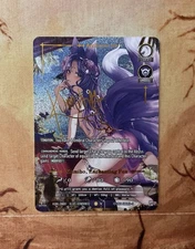 Kumiho, Enchanting Fox (Gold Script) - OSS - Fabled Sagas TCG