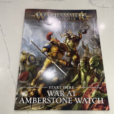 War at Amberstone Watch Dominion Warhammer Age of Sigmar AOS Book