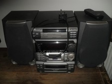 JVC CA-MD9R COMPACT COMPONENT MINIDISC SYSTEM. WITH REMOTE AND MANUAL.