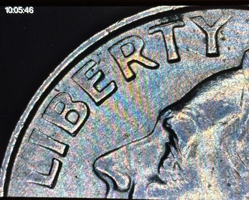1999 P Roosevelt Dime Error DDR - Grease Error - Picture 6 of 17