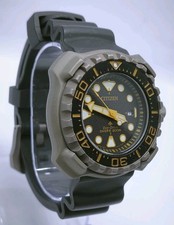 Vtg 2021 Citizen Eco-Drive Promaster Diver BN0220-16E Titanium 47mm Gents Watch