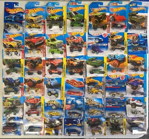 Hot Wheels * Lot Of 42 * Unique Various Cars Trucks NIP Vintage * See Pics