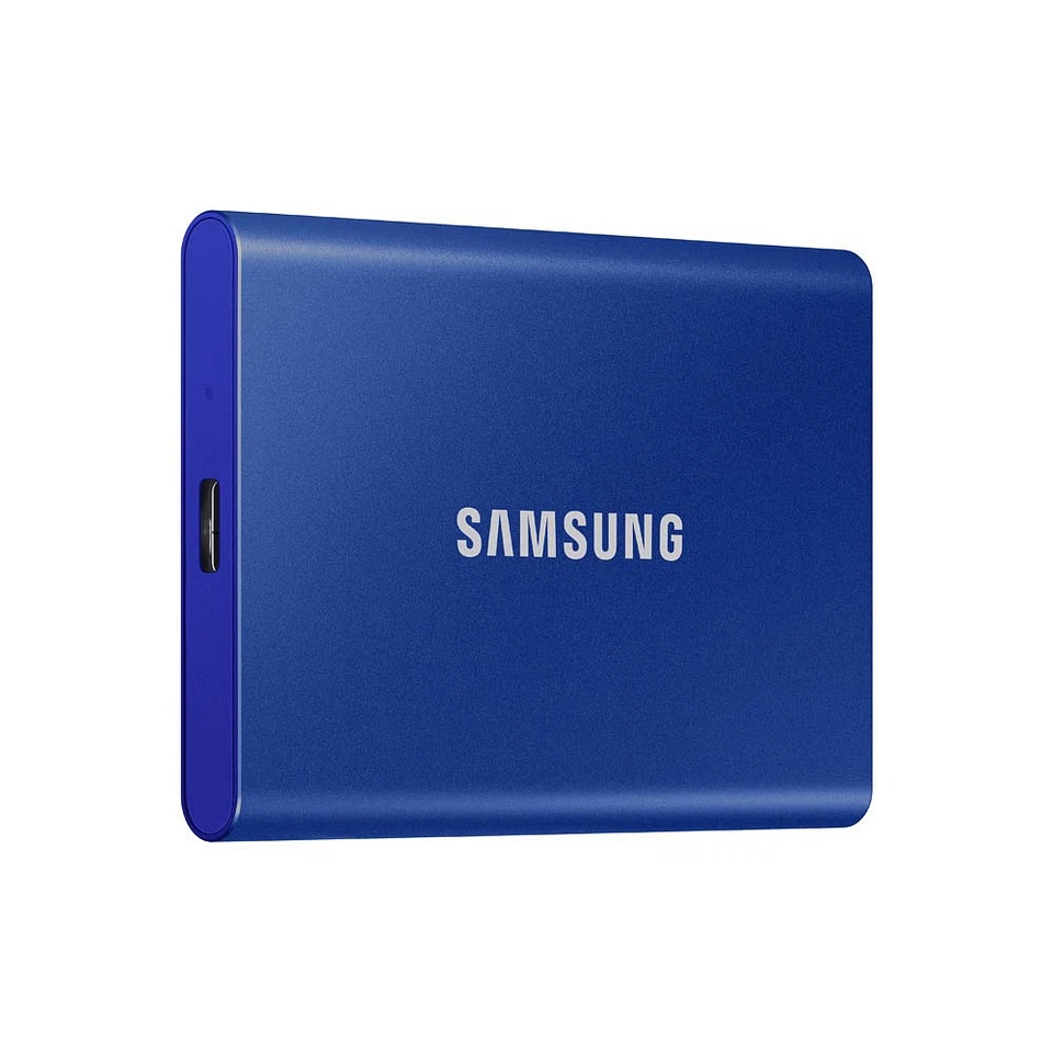 SAMSUNG Portable T7 1 TB externe SSD-Festplatte blau - Bild 2 von 4
