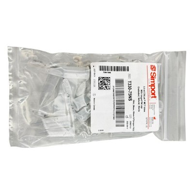 EXPIRED Simport Scientific 5.0 ml Clicklok MCT Tubes With Hinged Flat Cap 200CS
