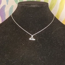 Claire's Libra Zodiac Silver Necklace
