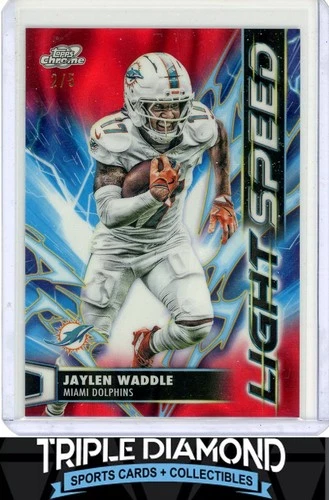 2025 Topps Cosmic Chrome Jaylen Waddle Base (RAW)