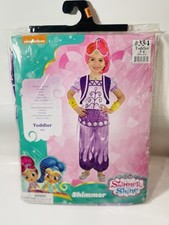 Nickelodeon Shimmer and Shine "Shimmer" Costume TODDLER SIZE 3-4 New