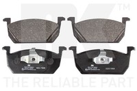NK Bremsbelagsatz, Scheibenbremse 2247150 FüR Audi Seat Skoda VW