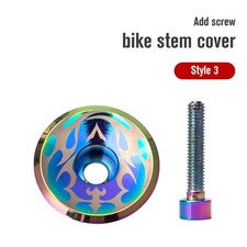 Lightweight Aluminium Oil Headset Stem for top Cap For MTB And Bikes