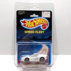 Vintage 1987 Hot Wheels SPEED FLEET White FERRARI TESTAROSSA w/ Protector