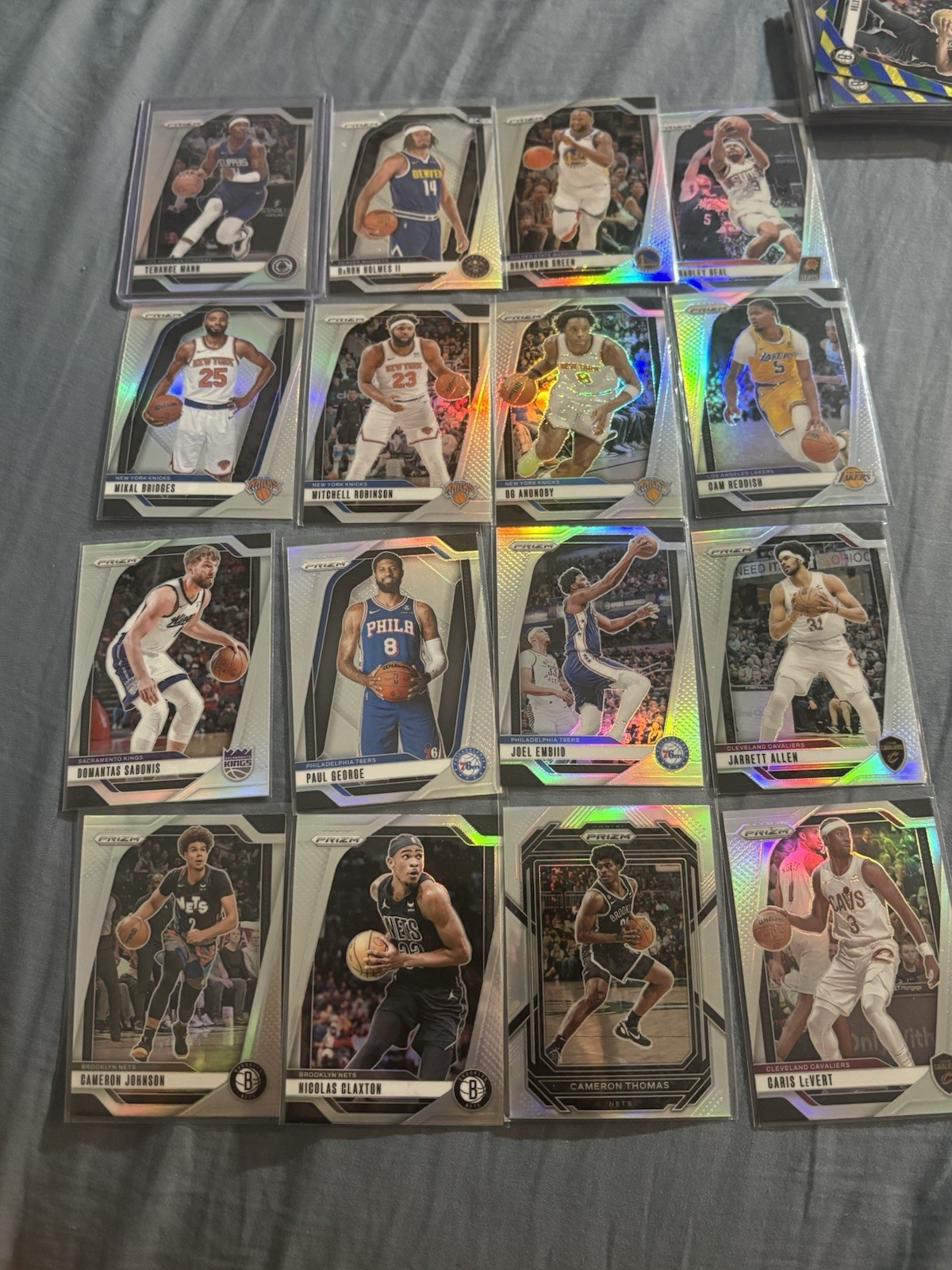 22-25 Prizm Lots of 47 Cards Silver Disco Tri-Color Hyper Prizm