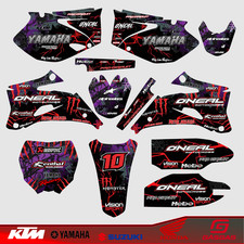 Yamaha YZ 250F/450F 2006-2009 Custom Graphics Kit: Style Redefined