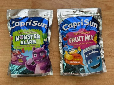 Capri Sun Soft Chews Monster Alarm + Fuit Mix - 2 x 147g - NEU & OVP - Kaubonbon