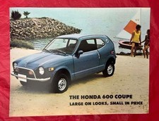 1971 Honda 600 - Original Car Dealer Sales Brochure Catalog