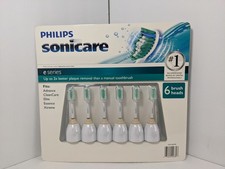 NEW Philips Sonicare E Series Sealed 6 Pack HX7026/29 Tooth Brush Heads Genuine