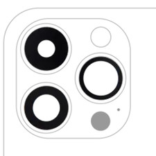 Back Camera Lens Glass Only With Adhesive For iPhone 14 Pro / 14 Pro Max 3 Pi