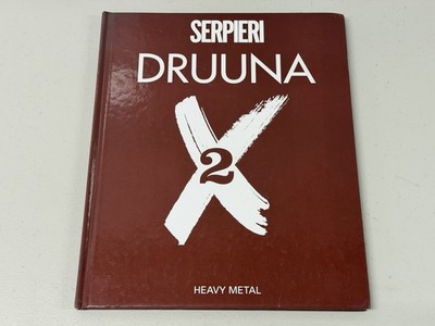 Druuna X 2 Illustrated Serpieri Book from Heavy Metal | eBay