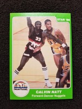 1985-86 Star CALVIN NATT card # 55