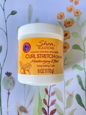2x Shea Solutions Curl Stretch Cream Strengthens and Moisturizes 6 oz