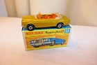 Matchbox Lesney No. 69 rolls royce silver shadow - gold - mint with box