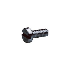 Image of Toolcraft Slotted Cylinder Head Screws DIN 84 Grade 4.8 M2 x 16mm Pack Of 100