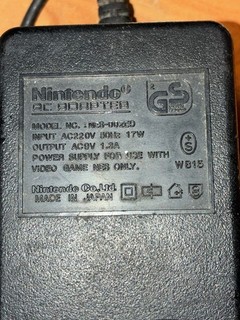 Bloc Alimentation Officiel Nintendo AC Adapter NES 002ED