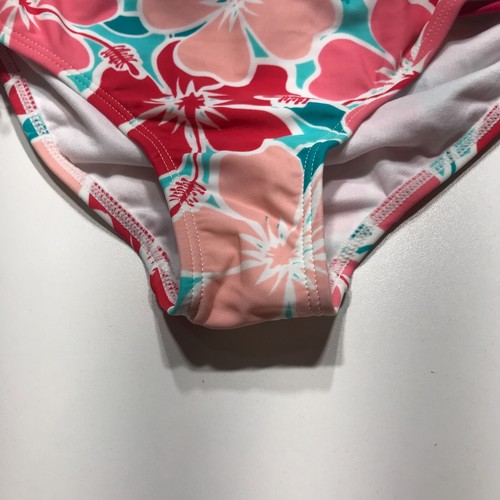 Kanu Surf Swim Set Youth Girls Size 12 Pink Floral Hawaiian 2-Piece Top & Bottom - Picture 17 of 23