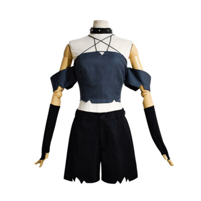 Helluva Boss Loona Uniform Cosplay Costume Halloween Outfit Suit Women Girls Set