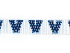 VILLANOVA UNIVERSITY WILDCATS 7/8" GROSGRAIN RIBBON 1,3,5,10 YARDS