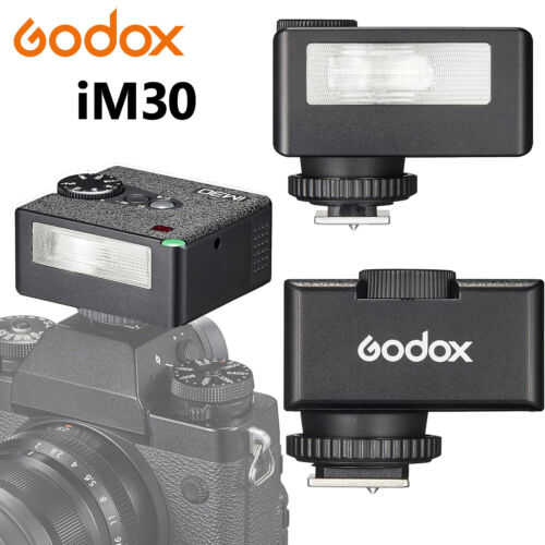 Godox iM30 iFlash Pocket Camera Flash 6500K Speedlite for Canon Fuji Nikon Sony - Picture 3 of 10