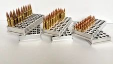 308 Winchester Ammo Reloading Block Solid Aluminum 50 rounds