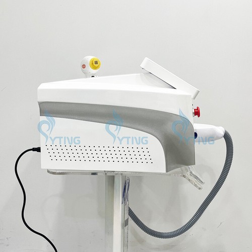 Macchina depilazione laser a diodi 808nm dispositivo di depilazione raffreddamento ghiaccio indolore - Foto 3 di 9
