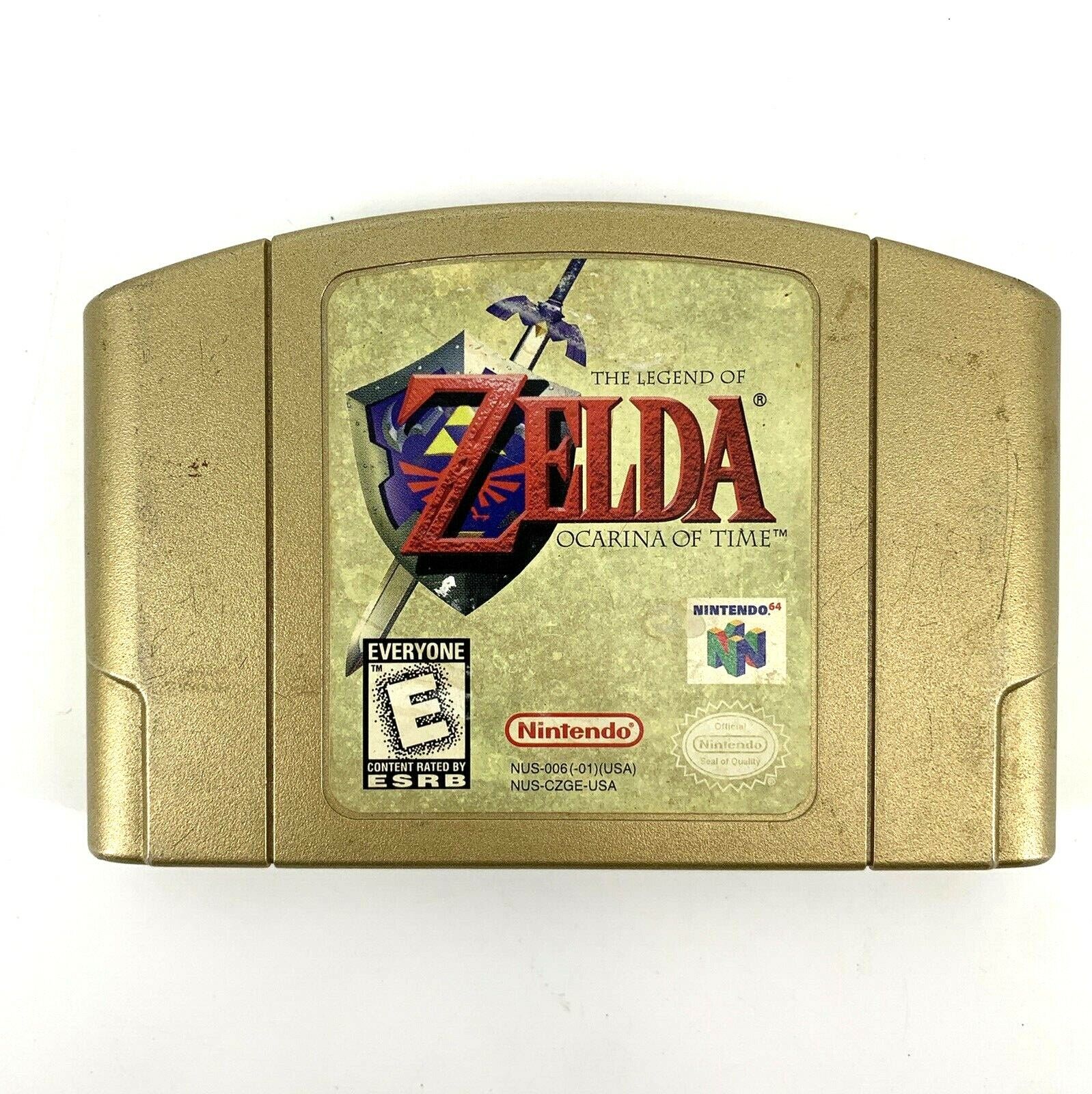 Legend Of Zelda: Ocarina Of Time Nintendo 64 Game Cassette