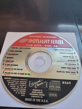 SC8369 POP HITS SOUND CHOICE KARAOKE CDG HARD TO FIND