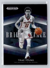 2022 Panini Prizm Draft Brilliance #BR-TY Trae Young Basketball Card Oklahoma