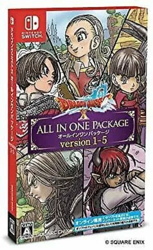 Dragon Quest X All-in-One Package version 1-5 - Switch Game Japan