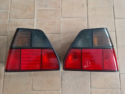Volkswagen Golf MK2 HELLA OEM SMOKED Tail Lights SET | eBay