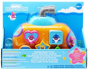 baby shark shape sorter