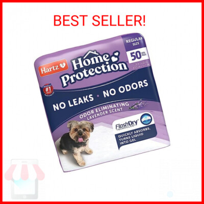 Odor Eliminating GEL Dog Pads Home Protection Lavender Scented 50