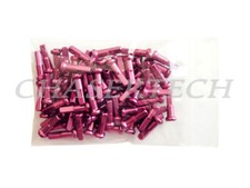 MTB Road BMX Bike 7075 Alloy Spoke Nipples 2.0mm 14G 5/8" 72 Pcs Pink