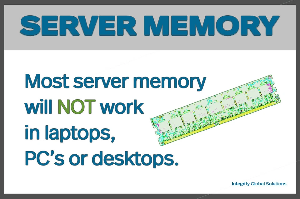 IBM 77P8919 8GB PC3-8500R 2RX4 DDR3-1066 ECC RDIMM Server Memory - Image 2 of 3
