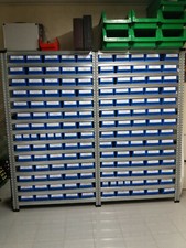 Lagerregal, Industrieregal, Regal für Industrieboxen, Steckregal, Fachbodenregal