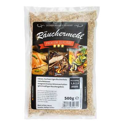Räuchermehl ''Exclusive'' 500g Buche Versandkostenfrei Räuchern Premium Qualität!