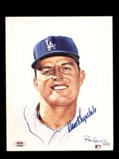 Don Drysdale Cards and Autographed Memorabilia Guide 44