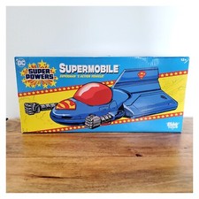 DC Super Powers Supermobile Superman's Action Vehicle McFarlane Toys BOX DAMAGE
