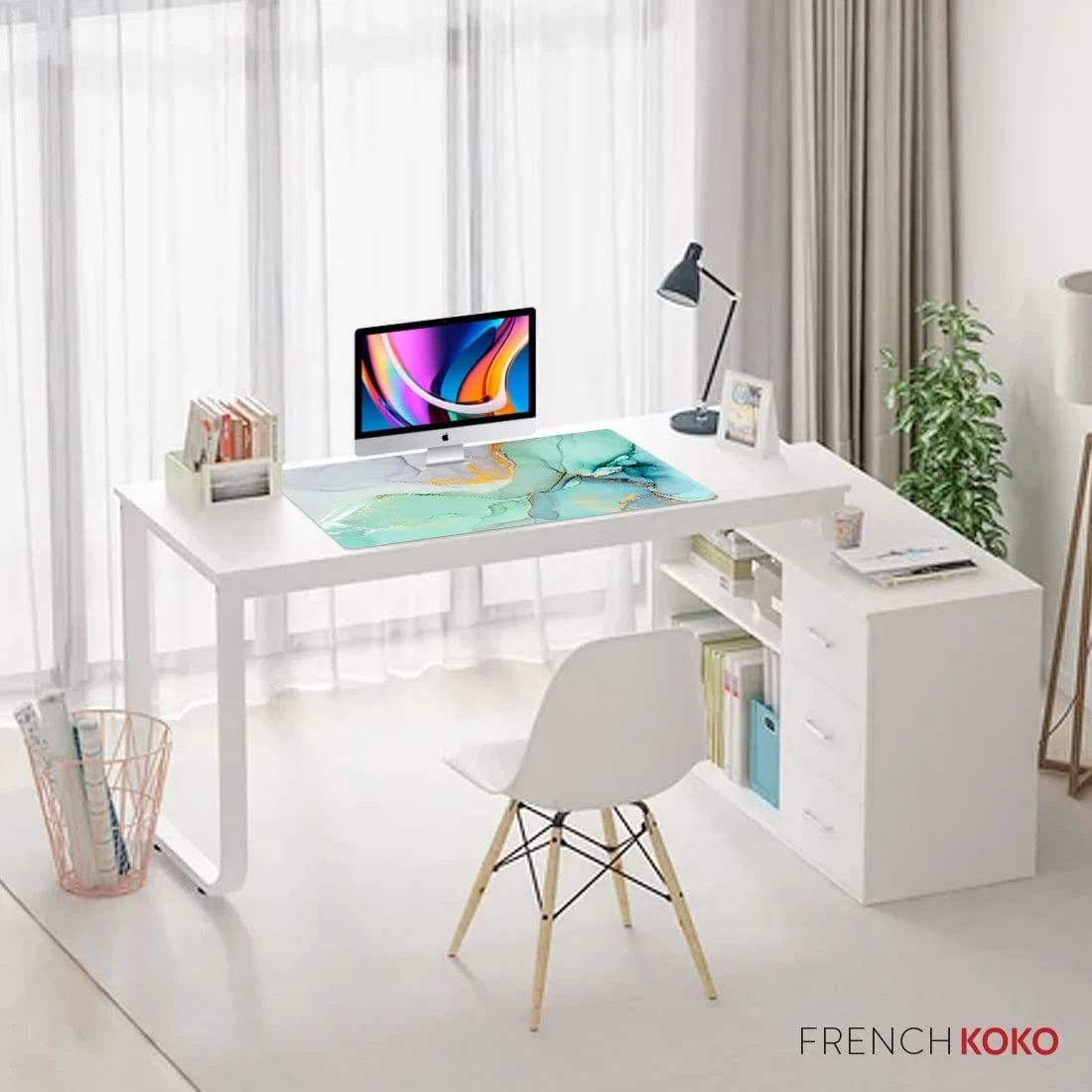 Long desk mat hot sale