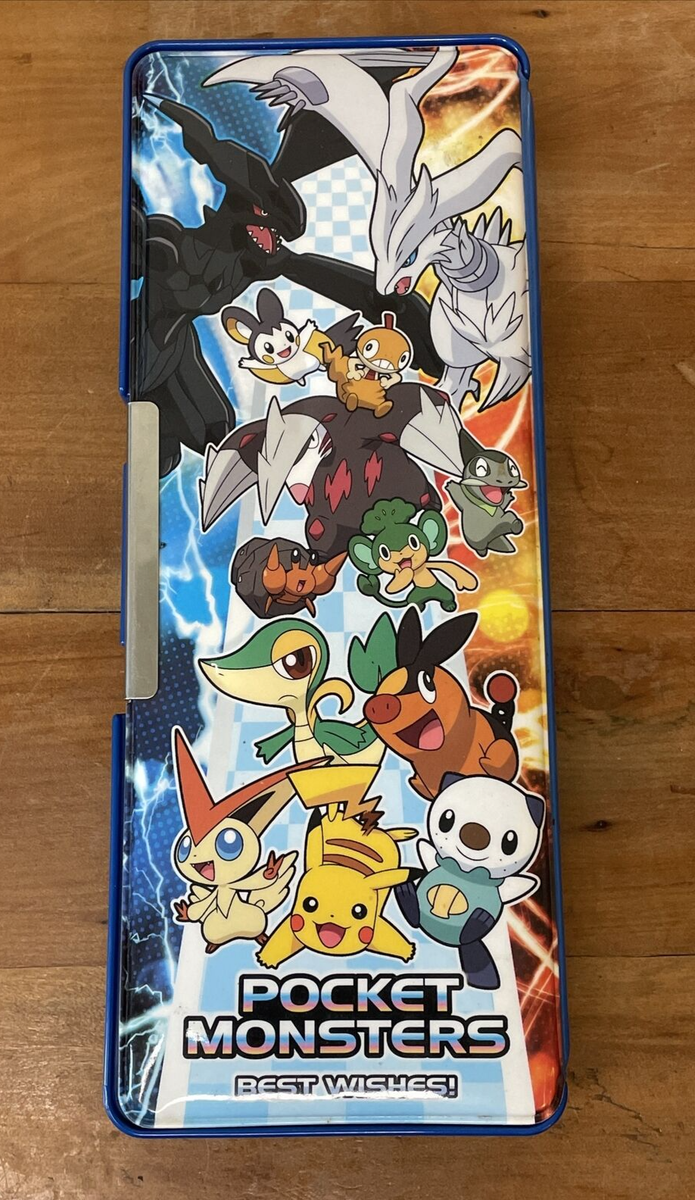 Pokemon Center Pencil Case Pocket Monsters Nintendo Double